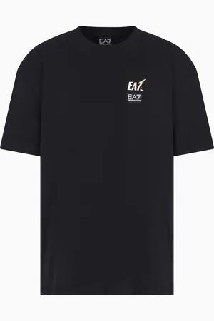 EA7 T-shirt ras-du-cou Graphic Series en jersey de coton
