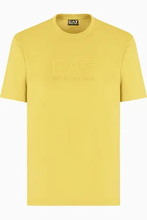EA7 T-shirt ras-du-cou Visibility en coton