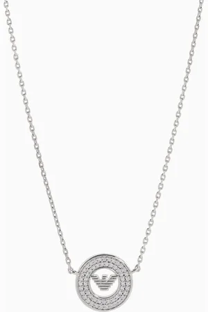 Emporio Armani Collier avec pendentif en argent sterling