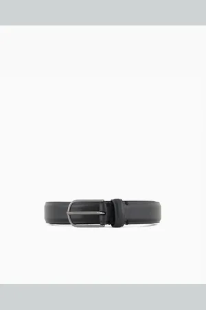 Emporio Armani Ceinture en cuir grainé