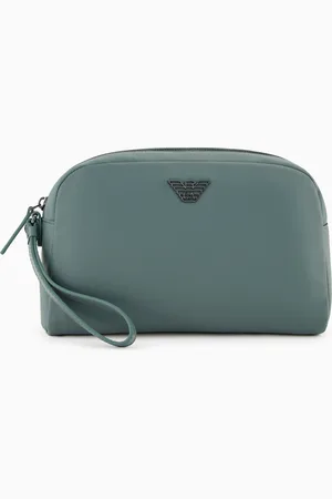 Emporio Armani Trousse de toilette en nylon recyclé ASV