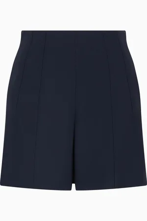 Emporio Armani Short en tissu triacétate Icon