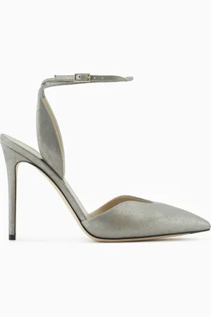 Giorgio Armani Escarpins en daim liquide