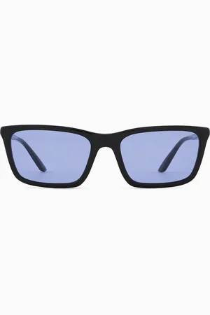 Emporio Armani Lunettes de soleil pour femme de forme rectangulaire