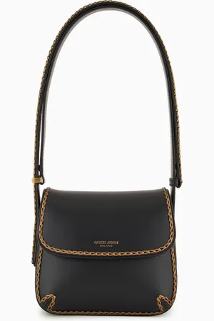 Giorgio Armani Sac en cuir La Prima avec fils