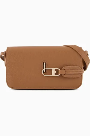 Giorgio Armani Sac à bandoulière mini en cuir grainé