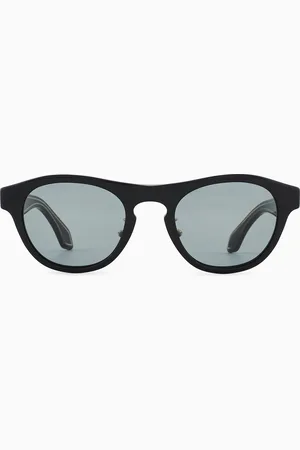 Giorgio Armani Lunettes de soleil ovales modèle homme