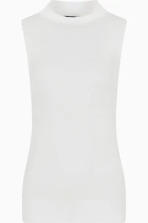 Emporio Armani Top en maille à fines côtes Dawn to Dusk