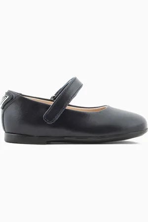 Emporio Armani Ballerines en cuir avec bride