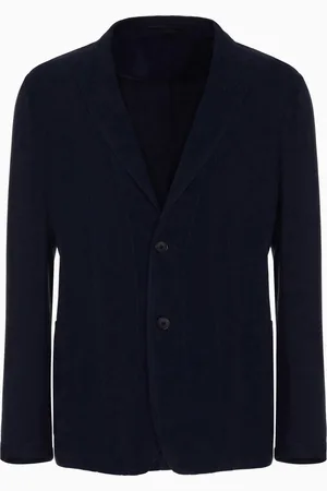 Giorgio Armani Veste à simple boutonnage Icon en cupro