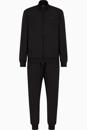 EA7 Survêtement zippé Visibility en coton