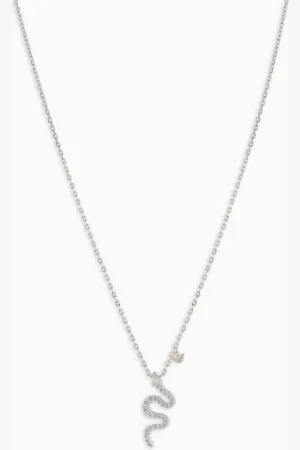 Emporio Armani Collier avec pendentif en argent sterling
