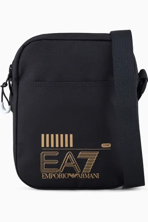 EA7 Petit sac bandoulière Train Core en tissu recyclé ASV