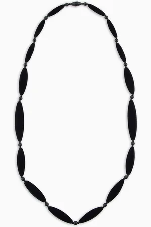 Emporio Armani Collier long avec éléments floqués