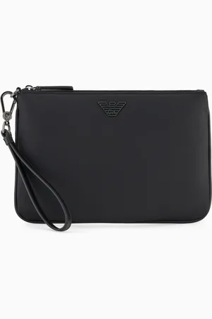 Emporio Armani Pochette en nylon recyclé ASV
