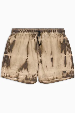 Emporio Armani Short de bain à motif tye dye