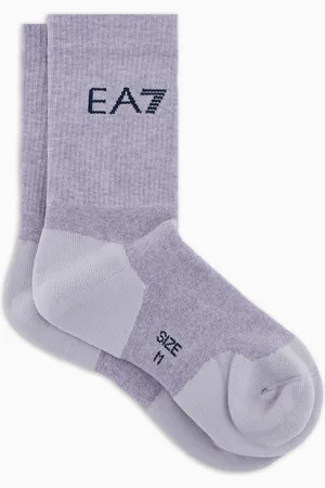 EA7 Chaussettes Tennis Pro en coton mélangé