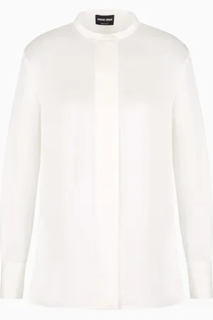 Giorgio Armani Chemise en charmeuse de soie