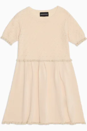 Emporio Armani Robe en maille avec motif perforé Special Occasion