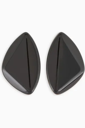 Emporio Armani Grandes boucles d’oreilles géométriques