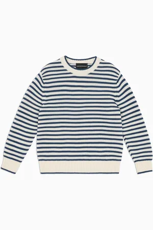 Emporio Armani Pull à motif rayures