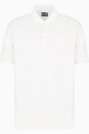 EA7 Polo Lux Identity en mélange modal