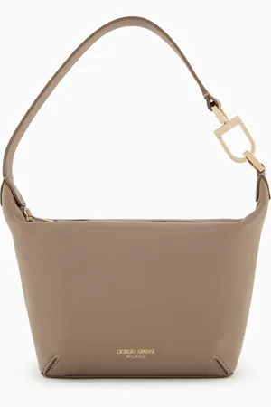 Giorgio Armani Petit sac hobo la Prima Soft en nappa