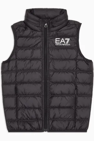 EA7 Veste sans manches repliable rembourrée en plume Core Identity Boy