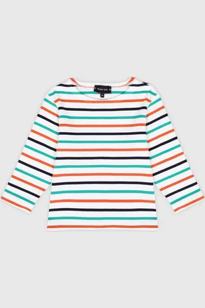 Armor.lux Marinière tricolore Kids - coton épais