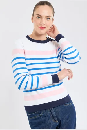 Armor.lux Pull marin bicolore - coton