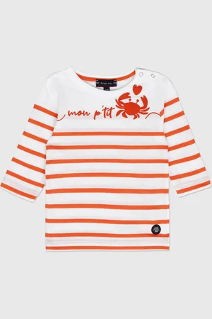 Armor.lux Marinière petit crabe Baby - coton léger