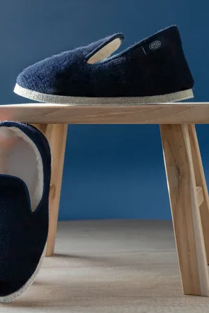 Armor.lux Chaussons uni du 44 au 48 - laine
