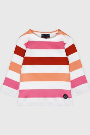 Armor.lux Marinière tricolore Baby - coton épais