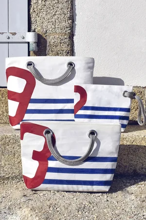 Armor.lux Cabas Gwen - Armor Lux x 727 Sailbags - Grand Voile