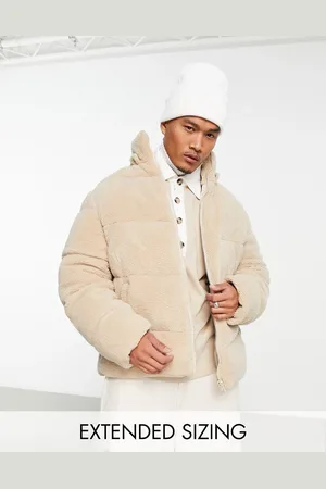 Imitation mouton Doudounes pour Homme FASHIOLA