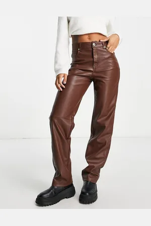 Pantalon discount cuir bershka