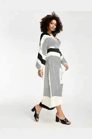 Manche longue Robes Midi Mi Longues pour Femme chez MANGO