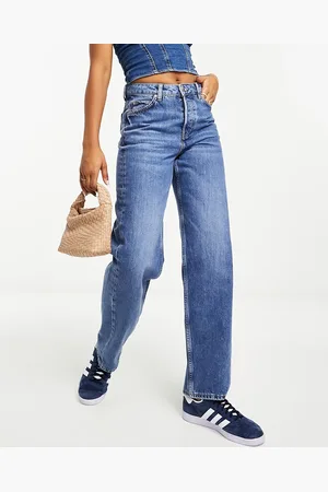 Jeans bootcut femme outlet taille basse pas cher