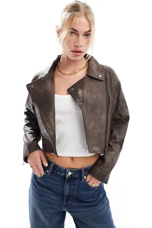Blouson cuir stradivarius outlet