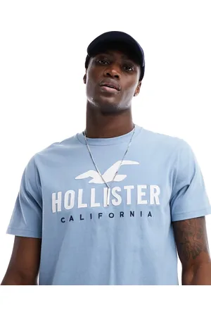 Hollister logo hotsell t shirt