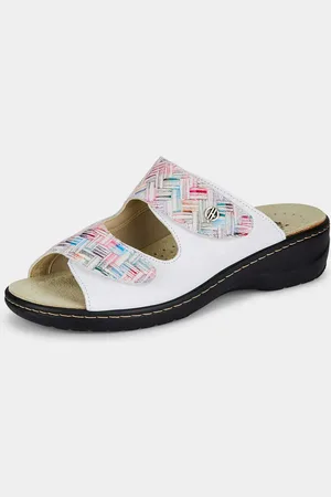 GOLDNER Mules confortables spécial hallux - / multicolore - Gr. 36 de