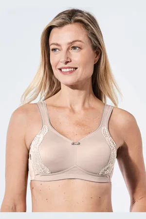 GOLDNER Soutien-gorge minimiseur sans armature - beige - Gr. 100 B de