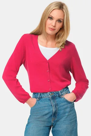 GOLDNER Cardigan col V en cachemire - - Gr. 20 de