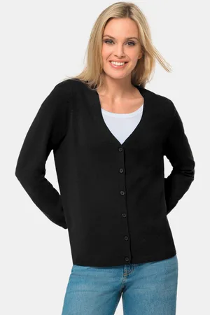 GOLDNER Cardigan col V en cachemire - - Gr. 22 de