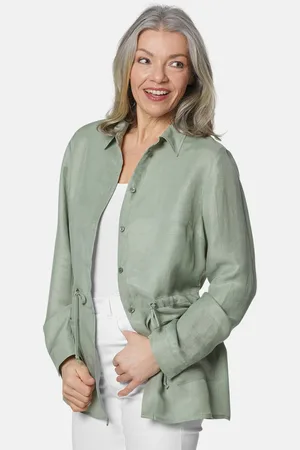 GOLDNER Veste chemisier - gris - Gr. 21 de
