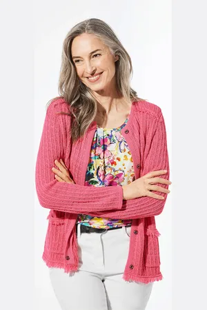GOLDNER Cardigan à boutons-pression - - Gr. 23 de