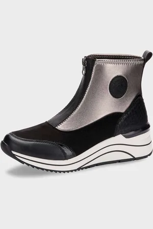 GOLDNER Stiefeletten - / taupe / couleur métallisée - Gr. 36 de