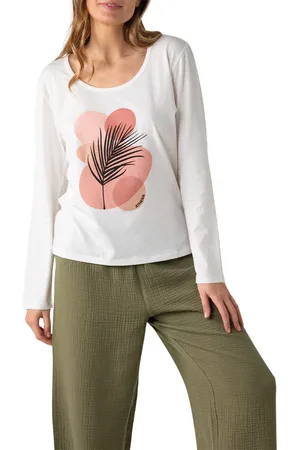 ATHENA Pyjama long femme Easy Coton