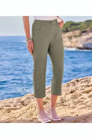 Atlas For Men Pantacourt en Twill Stretch Confort