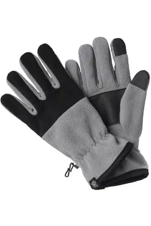 Atlas For Men Gants Tactiles en Polaire Bicolore